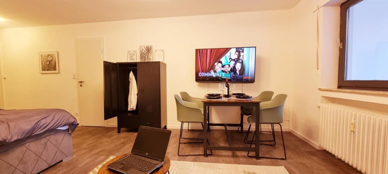 Tolle Wohnung Im Industrial Style Mit Parkplatz 아샤펜부르크 외부 사진