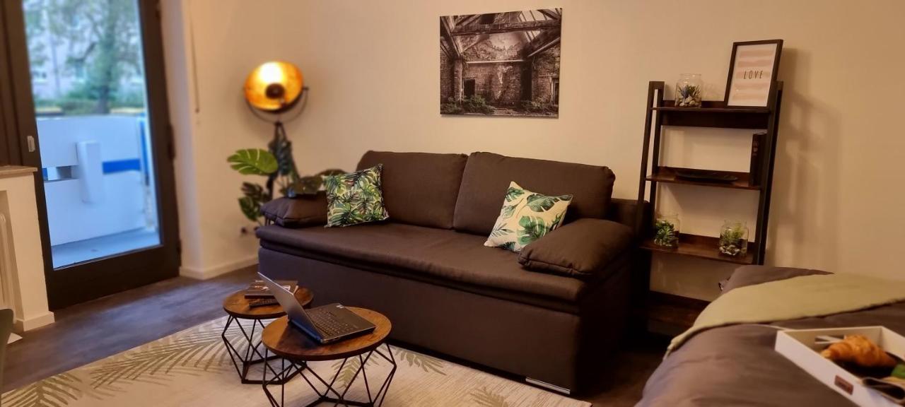 Tolle Wohnung Im Industrial Style Mit Parkplatz 아샤펜부르크 외부 사진